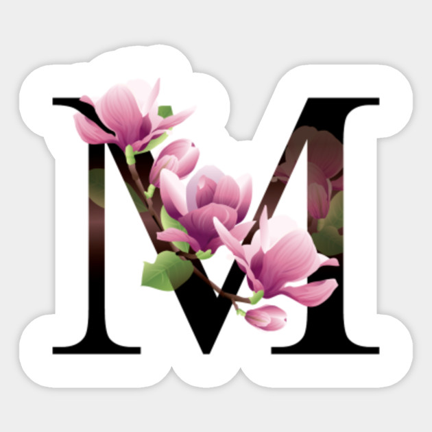 Letter M Letter M Sticker TeePublic